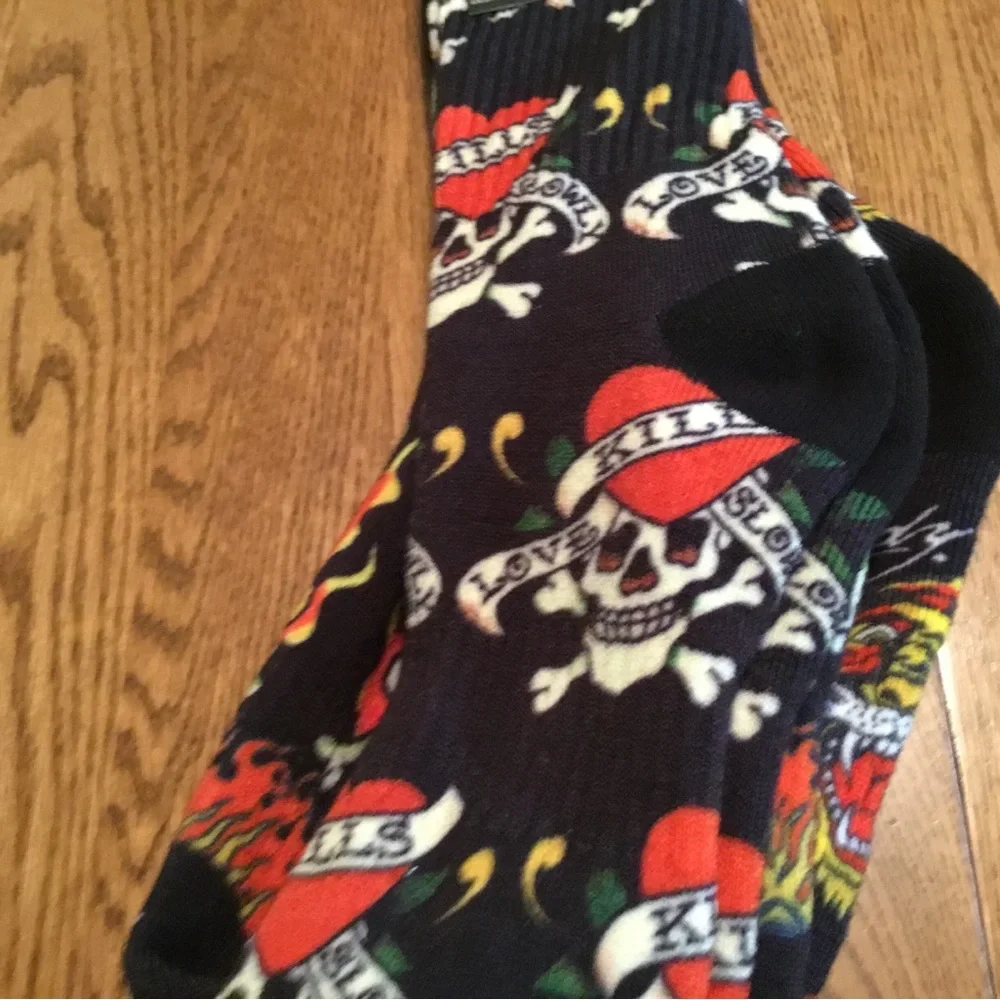 Ed Hardy Men’s Three Pack,Tiger, Skulls and Flames, Love Kills Slowly